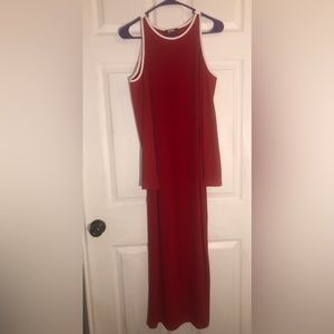 - Size M lightweight , summer, long sleeve, cold shoulder,maxi dress, New …